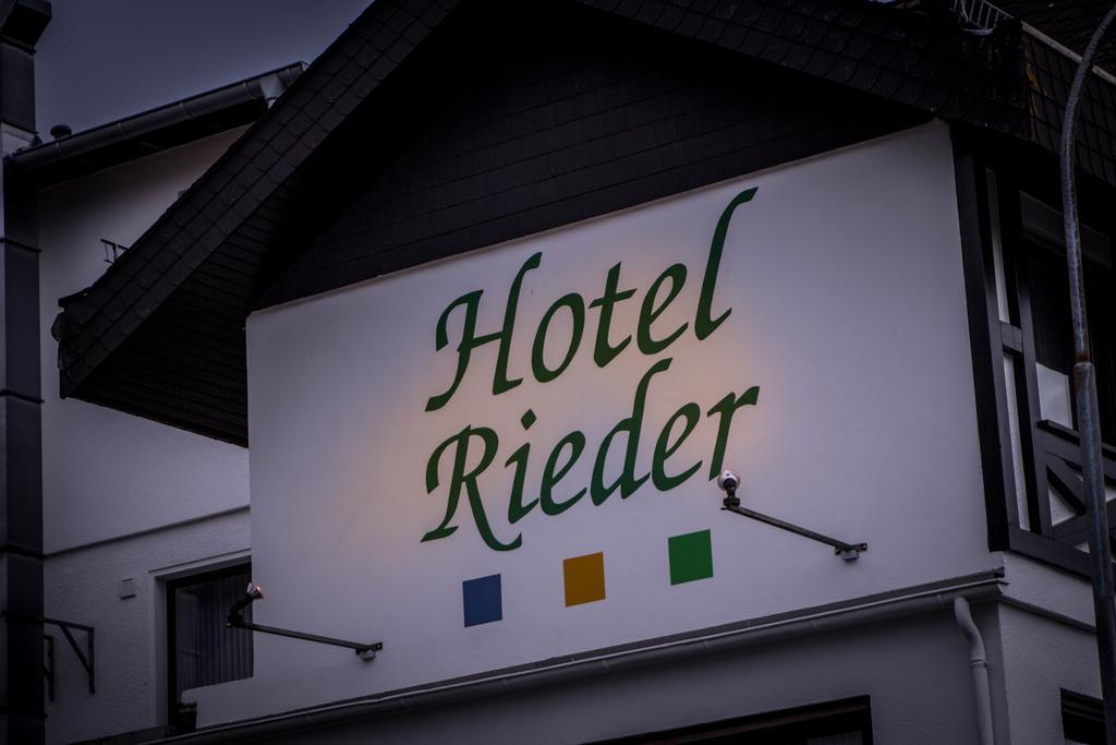 Hotel Rieder Wiesemscheid Kültér fotó